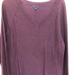 Purple & Gray Sweater